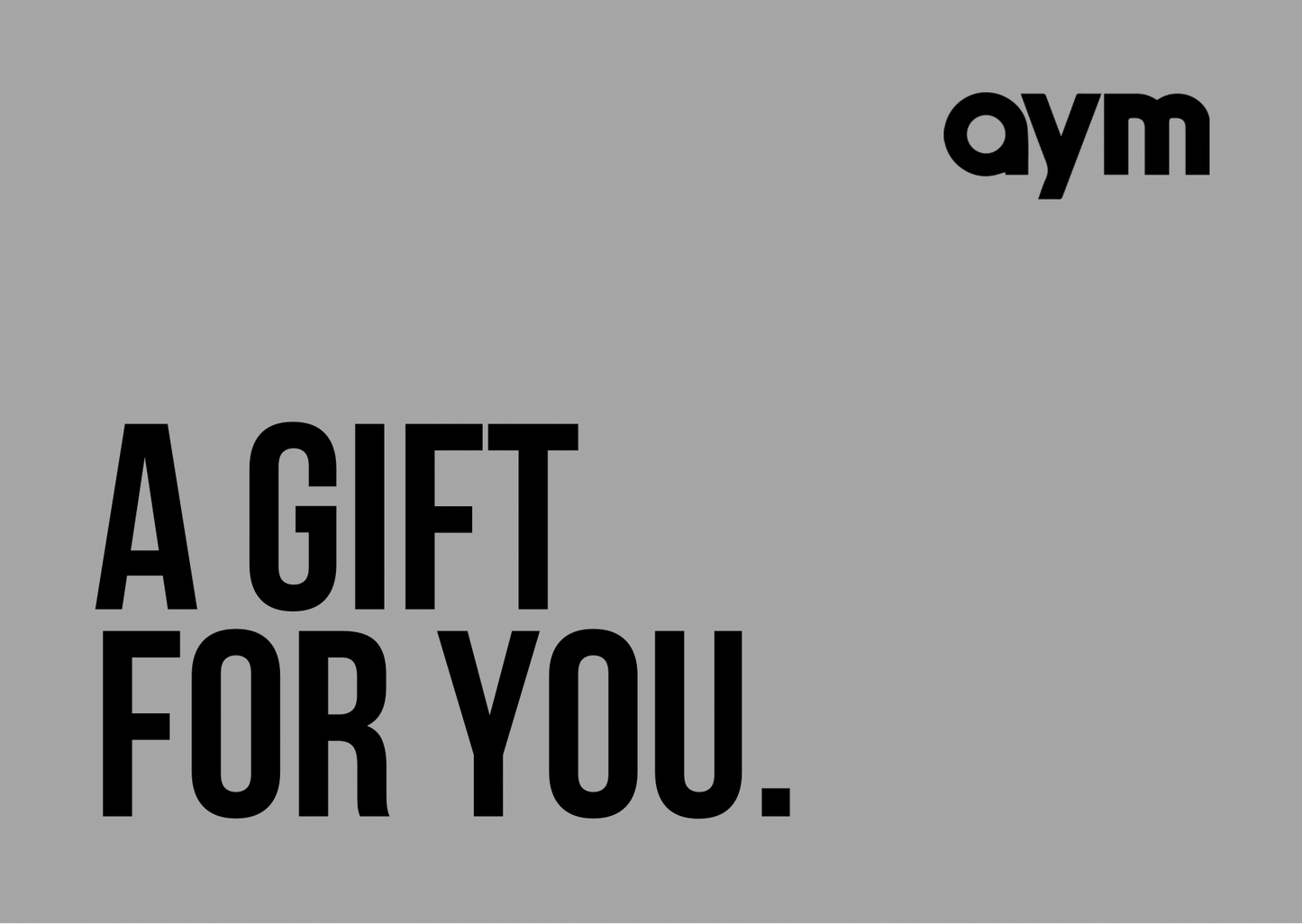 Club Aym Gift Card