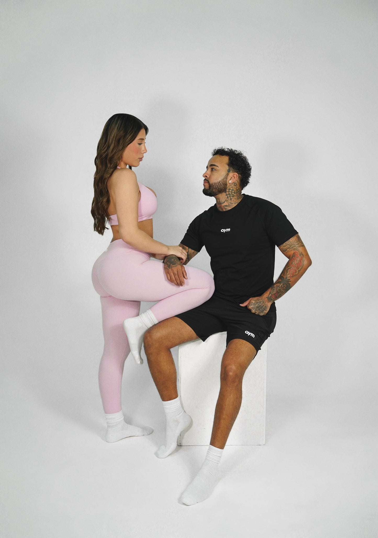 Active Leggings (Pink)